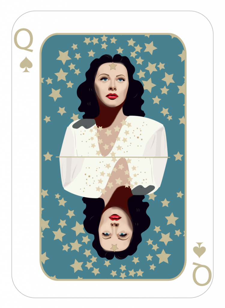 Hedy Lamarr - Jennifer Ortiz/womancard.co