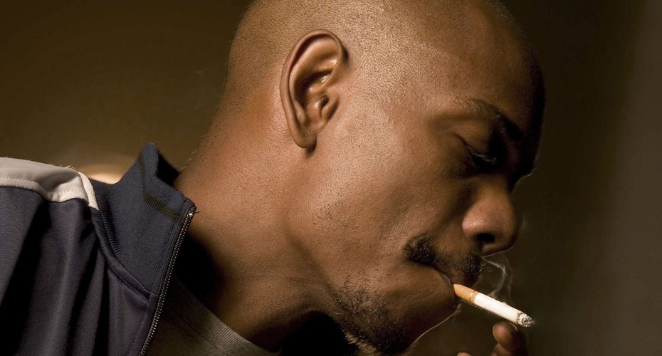 dave chappelle cigarettes Dave Chappelle: Out of the Spotlight – The 8 Percent