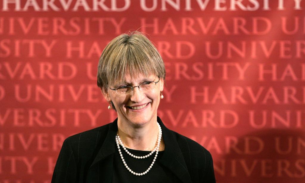 Harvard president Drew Faust in perspective