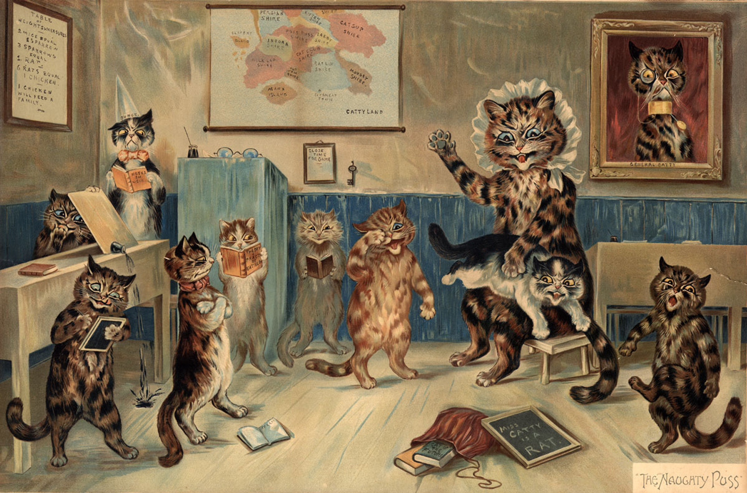 Artwork of the Week Louis Wain’s Cats The 8 Percent